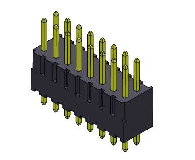 ТИП 2 *2PIN ПОГРУЖЕНИЯ строки соединителя 2.54mm заголовка Pin двойное к 2*40PIN H=7.40MM