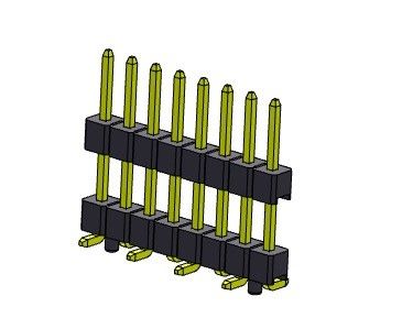 ТИП строк SMT соединителя 2.54mm заголовка Pin двойной с колышками 1*2PIN к 1*40PIN H=2.54MM