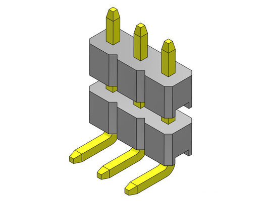 Стога строки соединителя 2.00mm заголовка Pin ТИП 1 *2PIN одиночного R/A к 1*40PIN H=2.00MM