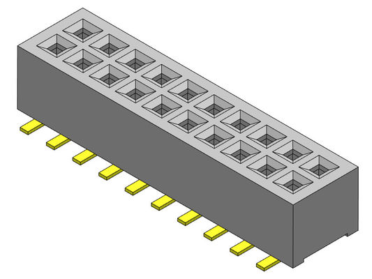 соединитель 2*3PIN заголовка Pin двойной строки 1.00mm женский к 2*40PIN