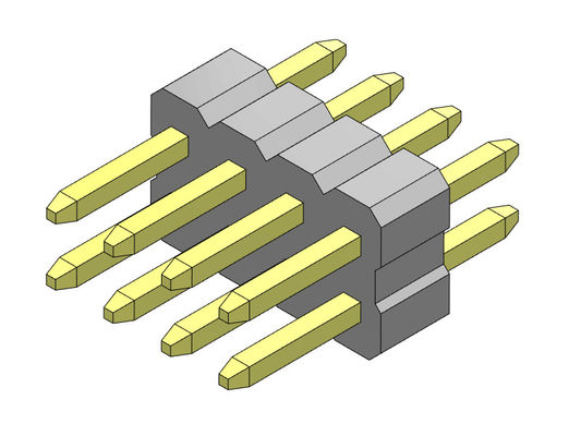 2*3PIN к строки соединителя 1.00mm заголовка Pin 2*40PIN типу женской двойной прямому