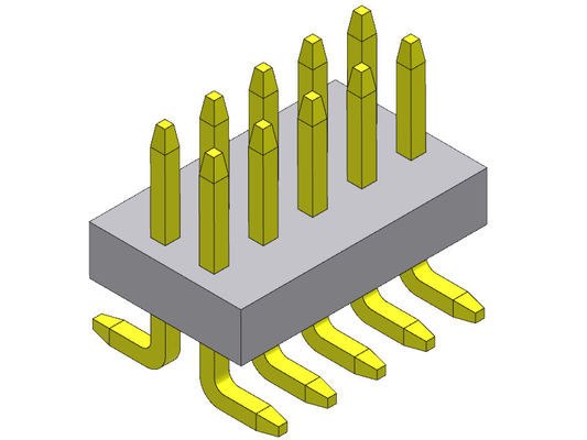 Соединитель 1.00mm 2*2PIN заголовка Pin двойной строки женский к 2*40PIN