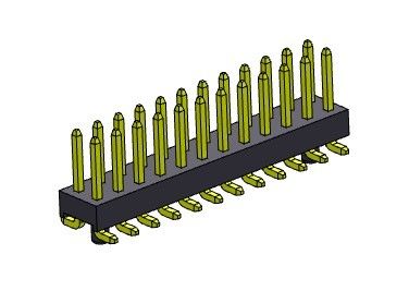 ТИП 2 *2PIN строк SMT соединителя 2.54mm заголовка Pin двойное к 2*40PIN H=2.54MM