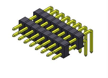 ТИП 2 *2PIN двойной строки соединителя 2.54mm заголовка Pin R/A к 2*40PIN H=2.54MM