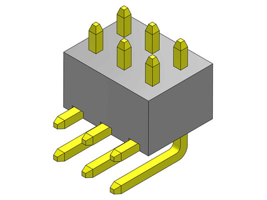 ТИП 2 *2PIN одиночной строки соединителя 2.54mm заголовка Pin R/A к 2*40PIN H=4.30MM