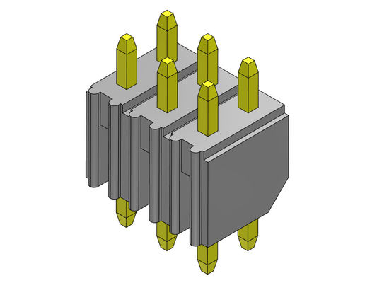 ТИП 2 *2PIN погружения строки соединителя заголовка PCB 2.00mm двойное к 2*40PIN H=4.00MM