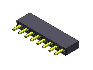 тип соединитель 1*2PIN погружения строки соединителя заголовка PCB 2.54mm одиночный к 1*40PIN