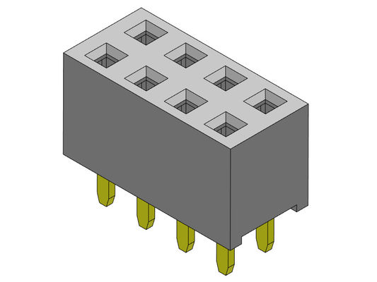 Женское ТИП 2 *2PIN погружения строки соединителя 2.54mm заголовка двойное к 2*40PIN H=5.65mm