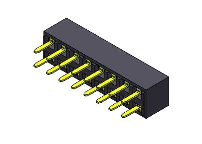 Женское ТИП 2 *2PIN погружения строки соединителя 2.54mm заголовка двойное к 2*40PIN H=5.00mm
