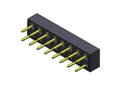 Женское ТИП 2 *2PIN погружения строки соединителя 2.54mm заголовка двойное к 2*40PIN H=3.50mm