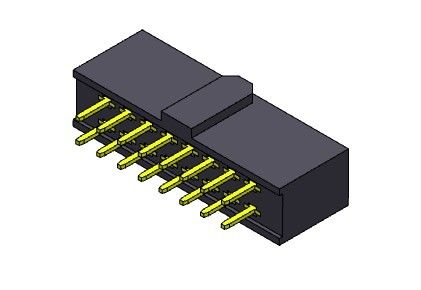 Двойное погружение строки ПЕЧАТАЕТ тангажу 2,54 Mm женский заголовок 2*2PIN к 2*40PIN