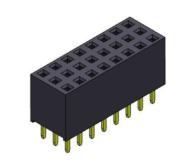 Тройной ТИП женский контактный разъем 2,54 Mm 3*3PIN погружения строки к 3*40PIN