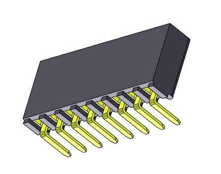 заголовка Pin соединителя заголовка PCB 2.54mm ТИП 1 *2PIN погружения прямоугольного женский к 1*40PIN
