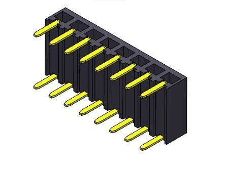 тип 1 *2PIN соединителя погружения входа строки 2.54mm одиночный к 1*40PIN H=3.40mm