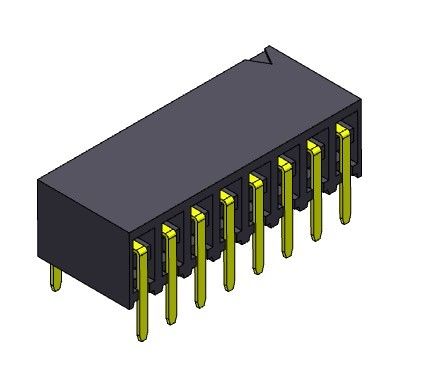 2*2PIN к ТИПУ погружения входа строки соединителя 2.54mm заголовка PCB 2*40PIN двойному
