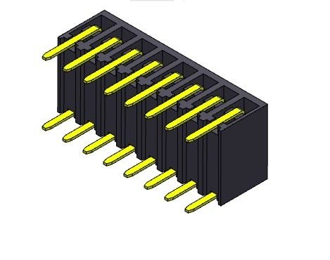 2*2PIN к ТИПУ погружения входа строки соединителя 2.54mm заголовка PCB 2*40PIN двойному