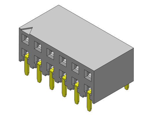 2*2PIN к ТИПУ погружения входа строки соединителя 2.54mm заголовка PCB 2*40PIN двойному