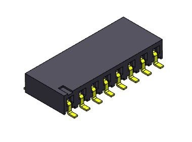 Женский ТИП 1 *2PIN входа SMT строки соединителя 2.54mm заголовка одиночный к 1*40PIN H=3.40mm