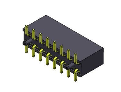 SMT ПЕЧАТАЮТ соединителям заголовка монтажной платы 2.54mm 2*2PIN к 2*40PIN H=8.50mm
