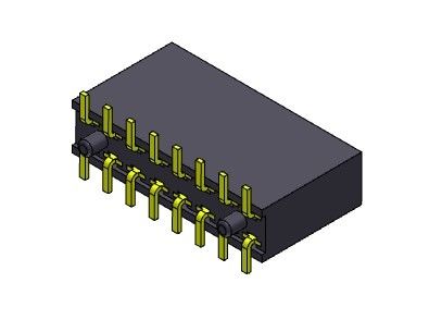 Женское ТИП 2 *2PIN строки SMT соединителя 2.54mm заголовка двойное к 2*40PIN H=11.00mm