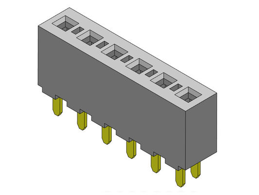 Женский ТИП 1 *2PIN ПОГРУЖЕНИЯ строки соединителя 3.96mm заголовка одиночный к 1*24PIN H=8.89mm