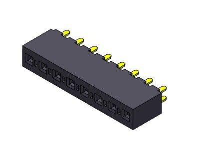 Женский ТИП 1 *2PIN ПОГРУЖЕНИЯ строки соединителя 3.96mm заголовка одиночный к 1*24PIN H=8.89mm