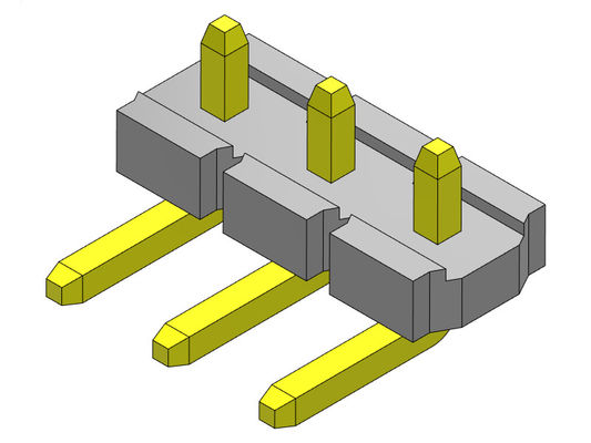 ТИП 1 *2PIN одиночной строки соединителя 5.08mm заголовка Pin R/A к 1*20PIN H=2.54MM