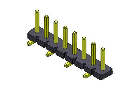 ТИП 1 *2PIN строки SMT соединителя 5.08mm заголовка Pin одиночный к 1*20PIN H=2.54MM
