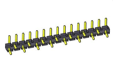 ТИП 1 *2PIN строки SMT соединителя 5.08mm заголовка Pin одиночный к 1*20PIN H=2.54MM