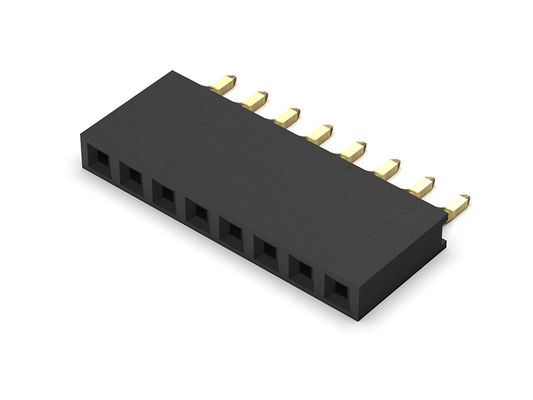 Женский ТИП 1 *2PIN погружения строки соединителя 2.00mm заголовка одиночный к 1*40PIN H=6.35mm