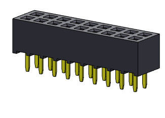 2*2PIN к ТИПУ погружения строки соединителя 2.00mm Pcb заголовка 2*40PIN двойному