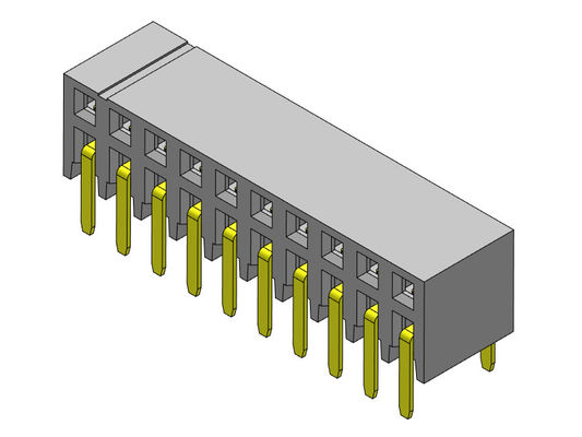 соединитель 2*2PIN заголовка гнездового разъема заголовка PCB 2.00mm к 2*40PIN