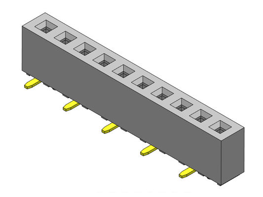 строка SMT 2.00mm одиночная ПЕЧАТАЕТ соединитель 1*2PIN заголовка PCB к 1*40PIN H=4.30mm