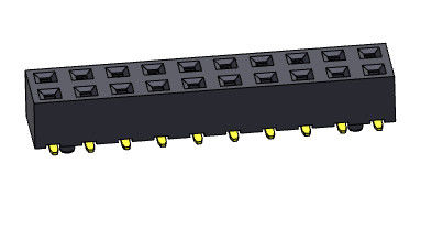 2*2PIN к заголовку 2.00mm поверхностного держателя соединителя заголовка PCB 2*40PIN женскому