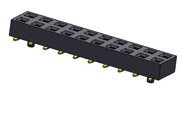 Двойная строка SMT ПЕЧАТАЕТ 2,54 женский заголовок 2*2PIN к 2*40PIN H=2.00mm