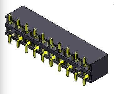 Женское ТИП 2 *2PIN строки SMT соединителя 2.00mm заголовка двойное к 2*40PIN H=4.00mm