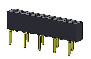 заголовка гнезда строки 2.00mm ТИП 1 *2PIN ПОГРУЖЕНИЯ входа одиночного женского двойной к 1*40PIN