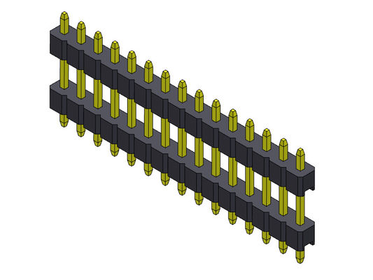 ТИП 1 *2PIN ПОГРУЖЕНИЯ стога строки соединителя 2.00mm заголовка Pin одиночный к 1*40PIN H=2.00MM