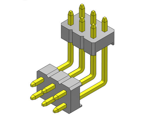 Стога строки соединителя 2.00mm заголовка Pin ТИП 2 *2PIN двойного R/A к 2*40PIN