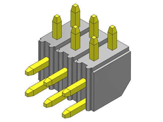 ТИП 2 *2PIN двойной строки соединителя 2.00mm заголовка Pin R/A прямое к 2*40PIN H=4.30MM