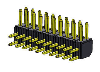 ТИП 2 *2PIN двойной строки соединителя 2.00mm заголовка Pin R/A прямое к 2*40PIN H=4.30MM