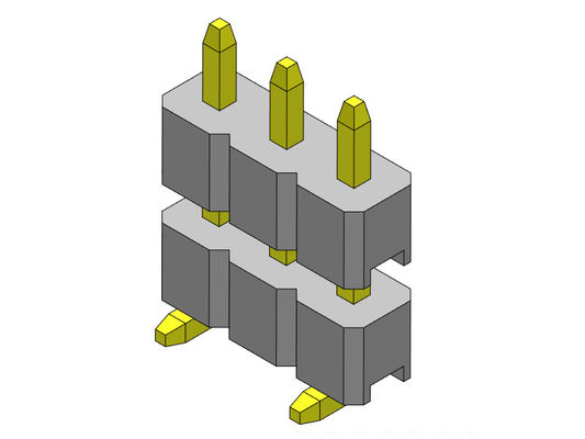 SMT ПЕЧАТАЮТ соединителю 2.00mm заголовка PCB одиночный заголовок 1*2PIN Pin строки к 1*40PIN