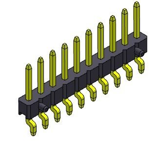 ТИП 1 *2PIN входа SMT стороны строки соединителя 2.00mm заголовка Pin одиночный к 1*40PIN H=2.00MM
