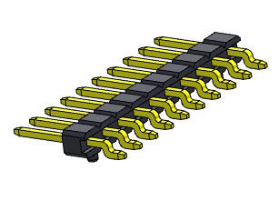 ТИП 1 *2PIN входа SMT стороны строки соединителя 2.00mm заголовка Pin одиночный к 1*40PIN H=2.00MM