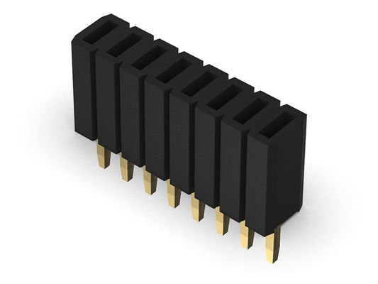 Тип 1 *2PIN женской строки соединителя 1.27mm заголовка одиночной прямой к 1*50PIN H=4.60mm