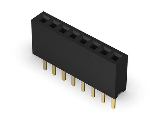 Тип 1 *2PIN женской строки соединителя 1.27mm заголовка одиночной прямой к 1*40PIN H=4.30mm