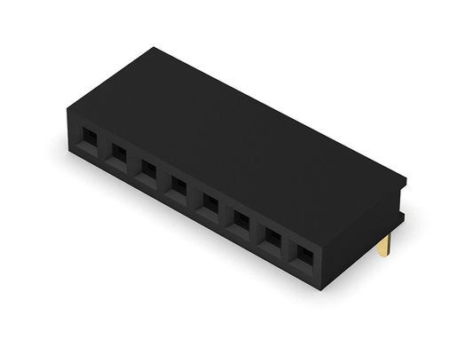 Тип 1 *2PIN женской строки соединителя 1.27mm заголовка одиночной R/A к 1*40PIN H=4.30mm