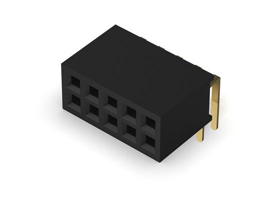 Тип 2 *3PIN женской строки соединителя 1.27mm заголовка двойной R/A к 2*50PIN H=4.40mm