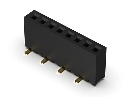 Женский тип 1 *2PIN строки SMT соединителя 1.27mm заголовка одиночный к 1*40PIN H=4.30mm