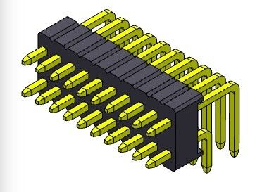 соединителя заголовка Pin 1.27*2.54mm строка R/A 2*2PIN женского двойная к 2*50PIN
